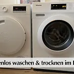 Helle 80m2 Maisonette Mit Tollem Balkon Ins Gruene, Kingsize Bett, Smart-tv - Nur Ein Kurzer Spaziergang In Altstadt Und Zum Domplatz - Kostenlose Parkplaetze In Den Umliegenden Strassen - Ausgewaehlte Empfehlungen Fuer Inklusive Διαμέρισμα Ερφούρτη