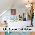 Helle 80m2 Maisonette Mit Tollem Balkon Ins Gruene, Kingsize Bett, Smart-tv - Nur Ein Kurzer Spaziergang In Altstadt Und Zum Domplatz - Kostenlose Parkplaetze In Den Umliegenden Strassen - Ausgewaehlte Empfehlungen Fuer Inklusive Διαμέρισμα