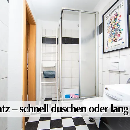 Helles 80m2 Maisonette-loft Mit Balkon, Kingsize Bett, Smart-tv, Etc