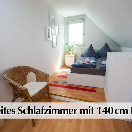 Διαμέρισμα Helles 80m2 Maisonette-loft Mit Balkon, Kingsize Bett, Smart-tv, Etc