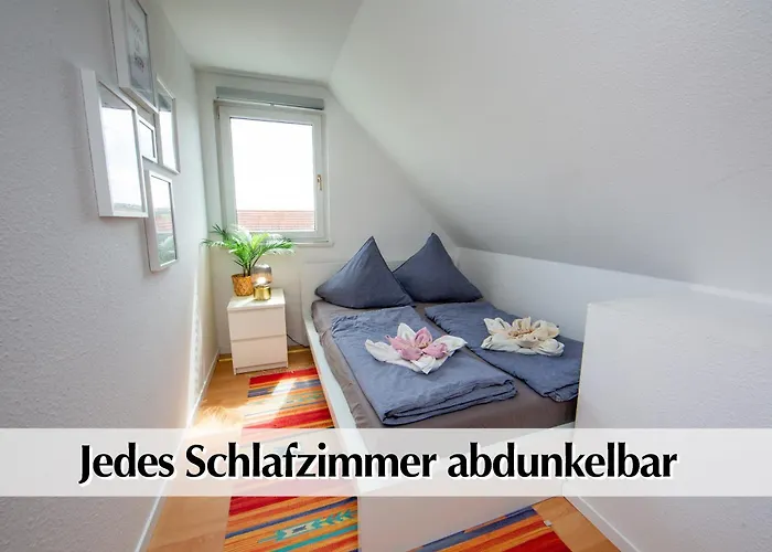 Helle 80m2 Maisonette Mit Tollem Balkon Ins Gruene, Kingsize Bett, Smart-tv - Nur Ein Kurzer Spaziergang In Altstadt Und Zum Domplatz - Kostenlose Parkplaetze In Den Umliegenden Strassen - Ausgewaehlte Empfehlungen Fuer Inklusive * Эрфурт