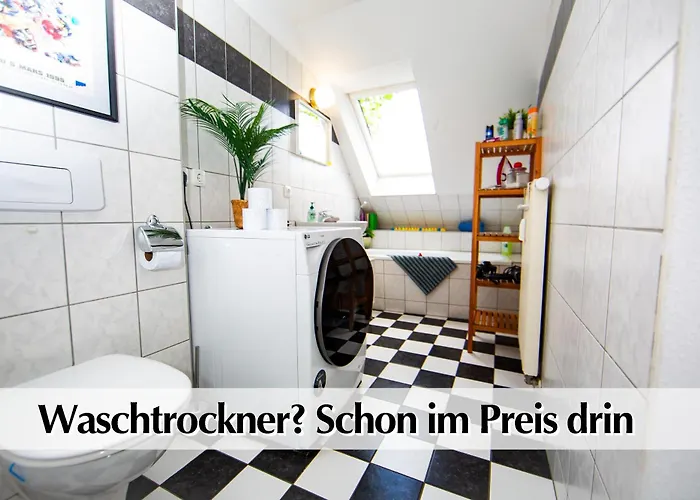 Helle 80m2 Maisonette Mit Tollem Balkon Ins Gruene, Kingsize Bett, Smart-tv - Nur Ein Kurzer Spaziergang In Altstadt Und Zum Domplatz - Kostenlose Parkplaetze In Den Umliegenden Strassen - Ausgewaehlte Empfehlungen Fuer Inklusive Апартаменты Эрфурт