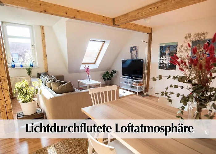 Helle 80m2 Maisonette Mit Tollem Balkon Ins Gruene, Kingsize Bett, Smart-tv - Nur Ein Kurzer Spaziergang In Altstadt Und Zum Domplatz - Kostenlose Parkplaetze In Den Umliegenden Strassen - Ausgewaehlte Empfehlungen Fuer Inklusive *